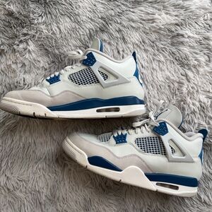 Air Jordan Retro 4 Military Blue Size 11.5 Men